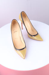 Christian Louboutin Rugan, Deri ve PVC Stiletto - 38